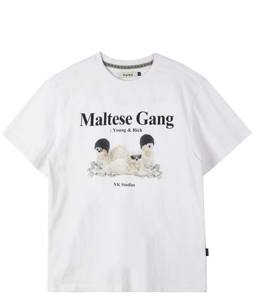 WaiKei（ワイケイ）の「【UNISEX】Wai Kei／ワイケイ MalteseGang T / マルチーズ ギャング 半袖Tシャツ 2907769（Tシャツ/カットソー・レディース・ホワイト/グリーン/ネイビー・X-LARGE/LARGE/MEDIUM）」の17枚目の写真
