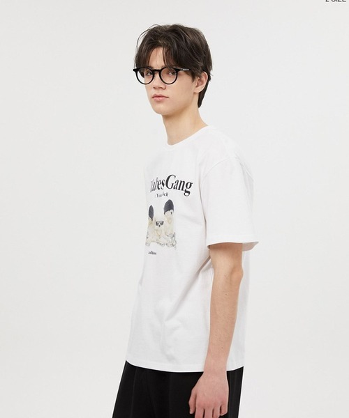 WaiKei（ワイケイ）の「【UNISEX】Wai Kei／ワイケイ MalteseGang T / マルチーズ ギャング 半袖Tシャツ 2907769（Tシャツ/カットソー・レディース・ホワイト/グリーン/ネイビー・X-LARGE/LARGE/MEDIUM）」の18枚目の写真