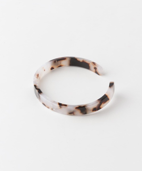 URBAN RESEARCH Sonny Label(アーバンリサーチサニーレーベル)の「アクリルナローバングル(バングル/リストバンド・レディース・ベージュ系その他/ブラウン系その他・ONE)」の6枚目の写真