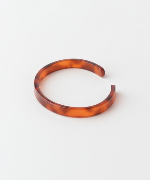 URBAN RESEARCH Sonny Label(アーバンリサーチサニーレーベル)の「アクリルナローバングル(バングル/リストバンド・レディース・ベージュ系その他/ブラウン系その他・ONE)」の7枚目の写真