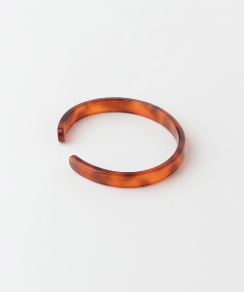 URBAN RESEARCH Sonny Label(アーバンリサーチサニーレーベル)の「アクリルナローバングル(バングル/リストバンド・レディース・ベージュ系その他/ブラウン系その他・ONE)」の3枚目の写真