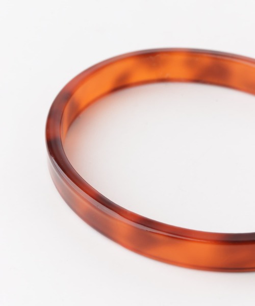 URBAN RESEARCH Sonny Label(アーバンリサーチサニーレーベル)の「アクリルナローバングル(バングル/リストバンド・レディース・ベージュ系その他/ブラウン系その他・ONE)」の5枚目の写真