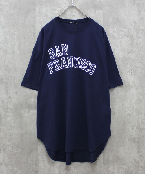 SHISKY(シスキー)の「BIGシルエット 半袖ヘムT(Tシャツ/カットソー・メンズ・グリーン系その他/ネイビー/ベージュ/グリーン系その他2/グレー系その他/オフホワイト/ホワイト系その他/ダークグリーン/ホワイト系その他3/ミント/ネイビー系/ベージュ系その他/チャコール/オレンジ/ホワイト系その他2/グレー系その他2・L/XL/M)」の14枚目の写真