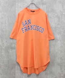 BIGシルエット 半袖ヘムT