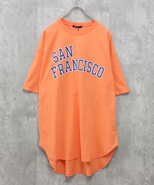 SHISKY(シスキー)の「BIGシルエット 半袖ヘムT(Tシャツ/カットソー・メンズ・グリーン系その他/ネイビー/ベージュ/グリーン系その他2/グレー系その他/オフホワイト/ホワイト系その他/ダークグリーン/ホワイト系その他3/ミント/ネイビー系/ベージュ系その他/チャコール/オレンジ/ホワイト系その他2/グレー系その他2・L/XL/M)」の16枚目の写真