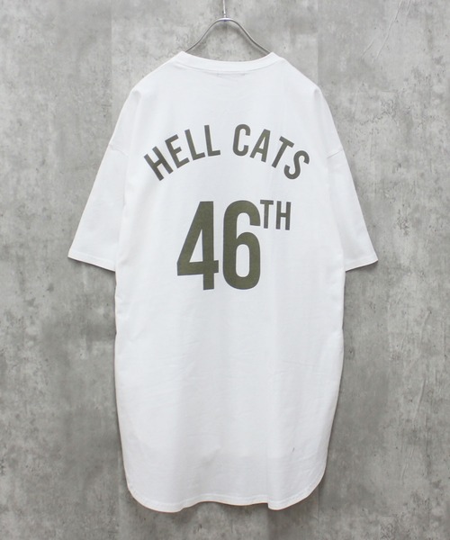 SHISKY(シスキー)の「BIGシルエット 半袖ヘムT(Tシャツ/カットソー・メンズ・グリーン系その他/ネイビー/ベージュ/グリーン系その他2/グレー系その他/オフホワイト/ホワイト系その他/ダークグリーン/ホワイト系その他3/ミント/ネイビー系/ベージュ系その他/チャコール/オレンジ/ホワイト系その他2/グレー系その他2・L/XL/M)」の5枚目の写真