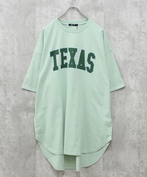 BIGシルエット 半袖ヘムT