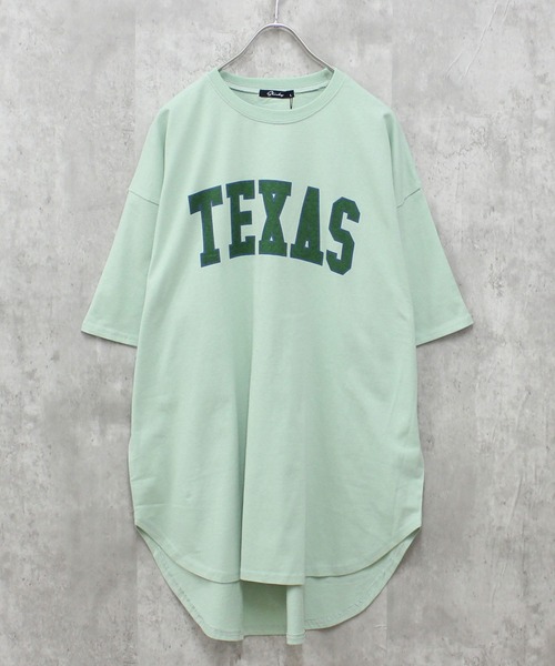 SHISKY(シスキー)の「BIGシルエット 半袖ヘムT(Tシャツ/カットソー・メンズ・グリーン系その他/ネイビー/ベージュ/グリーン系その他2/グレー系その他/オフホワイト/ホワイト系その他/ダークグリーン/ホワイト系その他3/ミント/ネイビー系/ベージュ系その他/チャコール/オレンジ/ホワイト系その他2/グレー系その他2・L/XL/M)」の12枚目の写真