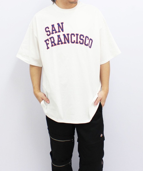 SHISKY(シスキー)の「BIGシルエット 半袖ヘムT(Tシャツ/カットソー・メンズ・グリーン系その他/ネイビー/ベージュ/グリーン系その他2/グレー系その他/オフホワイト/ホワイト系その他/ダークグリーン/ホワイト系その他3/ミント/ネイビー系/ベージュ系その他/チャコール/オレンジ/ホワイト系その他2/グレー系その他2・L/XL/M)」の18枚目の写真