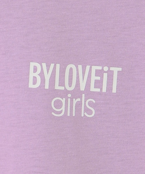 by LOVEiT(バイラビット)の「オーバーサイズフラワーTシャツ(Tシャツ/カットソー・キッズ・オフホワイト/ピンク/イエロー/ラベンダー・120cm/140cm/130cm/150cm/160cm)」の11枚目の写真