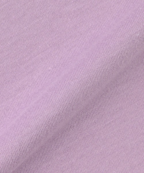 by LOVEiT(バイラビット)の「オーバーサイズフラワーTシャツ(Tシャツ/カットソー・キッズ・オフホワイト/ピンク/イエロー/ラベンダー・120cm/140cm/130cm/150cm/160cm)」の15枚目の写真