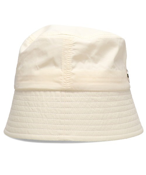 atmos pink（アトモスピンク）の「atmos pink ナイロンバケットハット（ハット・レディース・アイボリー/ブラック・FREE）」の6枚目の写真