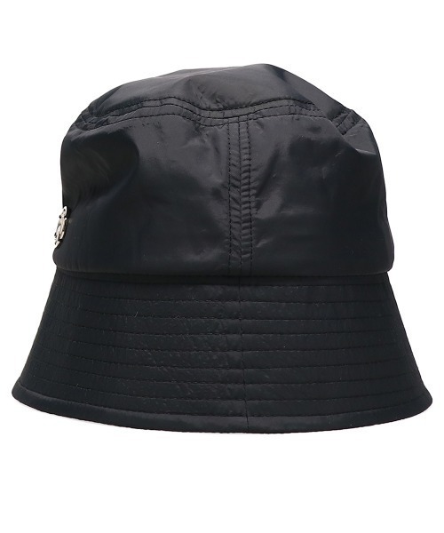 atmos pink（アトモスピンク）の「atmos pink ナイロンバケットハット（ハット・レディース・アイボリー/ブラック・FREE）」の12枚目の写真