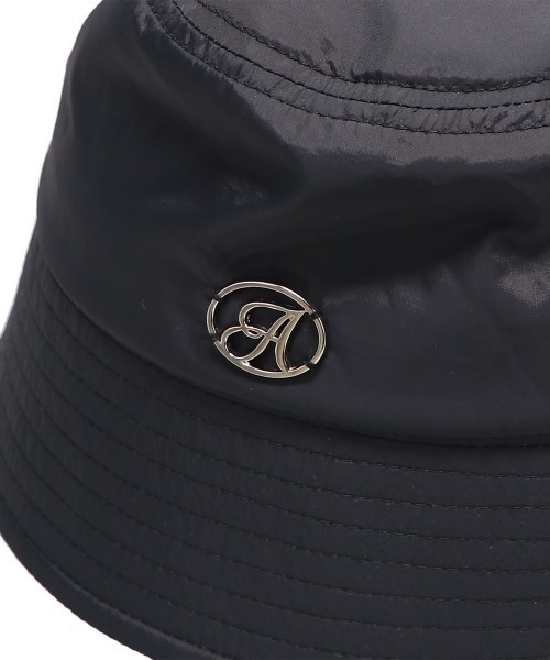 atmos pink（アトモスピンク）の「atmos pink ナイロンバケットハット（ハット・レディース・アイボリー/ブラック・FREE）」の16枚目の写真