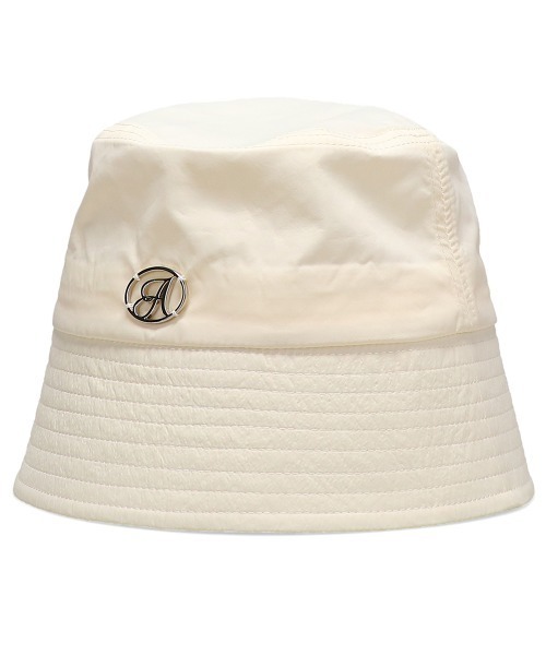 atmos pink（アトモスピンク）の「atmos pink ナイロンバケットハット（ハット・レディース・アイボリー/ブラック・FREE）」の22枚目の写真