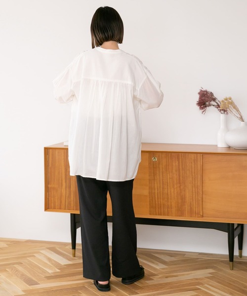 「URBAN RESEARCH Sonny Label」 長袖シャツ FREE ブラック レディース URBAN RESEARCH Sonny Label 「URBAN Label」 長袖ブラウス FREE