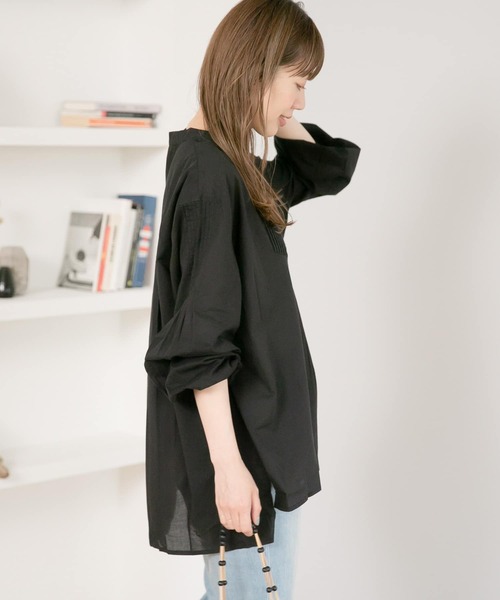 「URBAN RESEARCH Sonny Label」 長袖シャツ FREE ブラック レディース URBAN RESEARCH Sonny Label（アーバンリサーチサニーレーベル