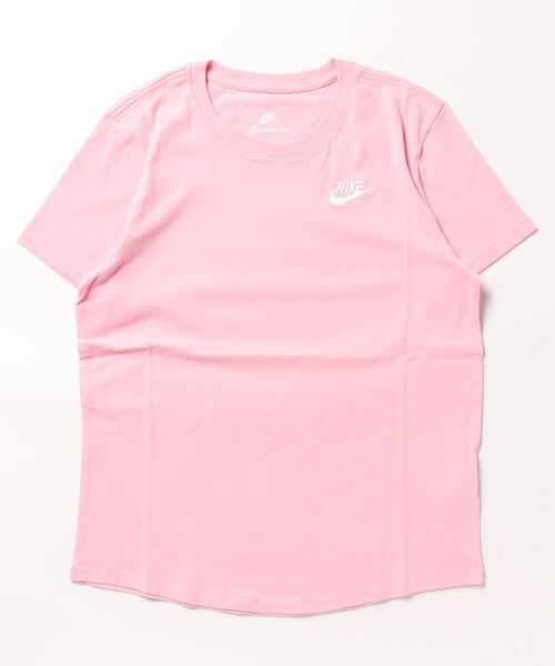 NIKE（ナイキ）の「《NIKEアパレル》ｳｨﾒﾝｽﾞ NSW ｸﾗﾌﾞ S/S Tｼｬﾂ（Tシャツ/カットソー・レディース・ピンク/ホワイト/ライトグリーン/ブラック/ダークグレー/グリーン系その他/ピンク系その他/パープル/ブルー系その他・M/XL/S/L/XS）」の8枚目の写真