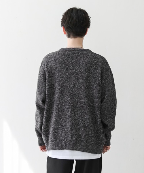 モヘアライクメランジシャギーニット（ニット/セーター）｜ASTRONOMY