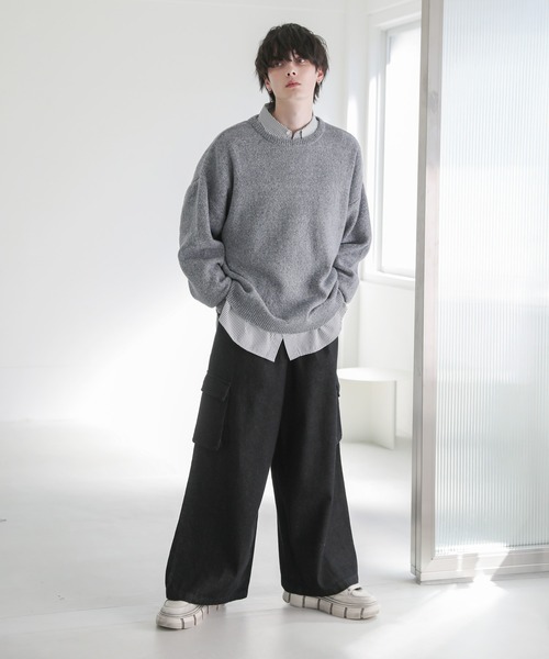 モヘアライクメランジシャギーニット（ニット/セーター）｜ASTRONOMY