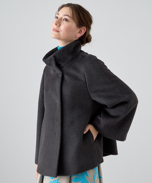 新品 ANAYI アナイ アルパカ フォックスファー ショートコート 新品 ANAYI アナイ アルパカ フォックスファー ショートコート