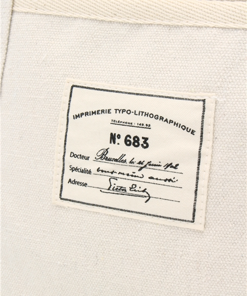 salut!（サリュ!）の「ｷｬﾝﾊﾞｽﾄｰﾄﾊﾞｯｸﾞ（トートバッグ・レディース・ホワイト・FREE）」の10枚目の写真