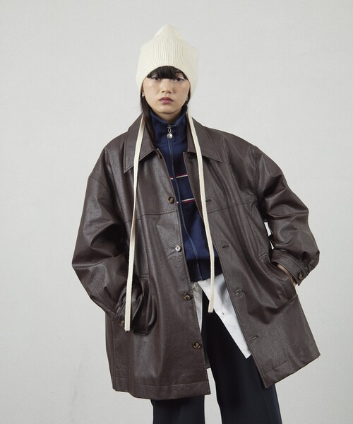 Firsthand（ファーストハンド）の「Firsthand/ファーストハンド リボンニットキャップ / ニット帽/リボンニットキャップ / ニット帽（ニットキャップ/ビーニー・レディース・オフホワイト/ベージュ/ブラック・ONE SIZE）」の7枚目の写真