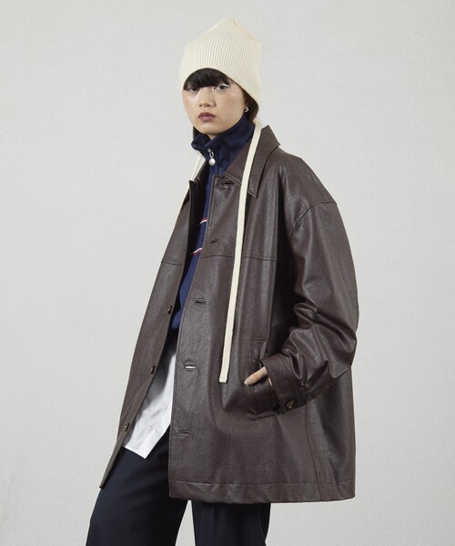 Firsthand（ファーストハンド）の「Firsthand/ファーストハンド リボンニットキャップ / ニット帽/リボンニットキャップ / ニット帽（ニットキャップ/ビーニー・レディース・オフホワイト/ベージュ/ブラック・ONE SIZE）」の9枚目の写真