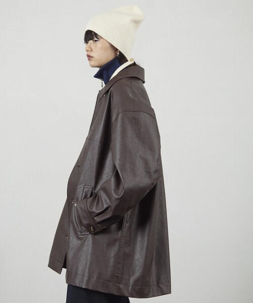 Firsthand（ファーストハンド）の「Firsthand/ファーストハンド リボンニットキャップ / ニット帽/リボンニットキャップ / ニット帽（ニットキャップ/ビーニー・レディース・オフホワイト/ベージュ/ブラック・ONE SIZE）」の10枚目の写真