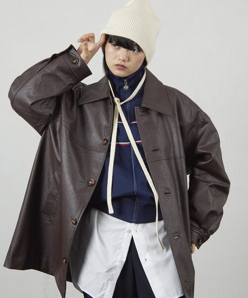 Firsthand（ファーストハンド）の「Firsthand/ファーストハンド リボンニットキャップ / ニット帽/リボンニットキャップ / ニット帽（ニットキャップ/ビーニー・レディース・オフホワイト/ベージュ/ブラック・ONE SIZE）」の11枚目の写真