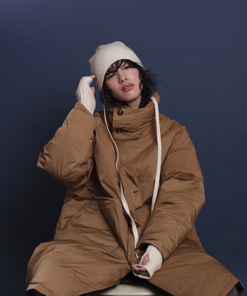 Firsthand（ファーストハンド）の「Firsthand/ファーストハンド リボンニットキャップ / ニット帽/リボンニットキャップ / ニット帽（ニットキャップ/ビーニー・レディース・オフホワイト/ベージュ/ブラック・ONE SIZE）」の21枚目の写真