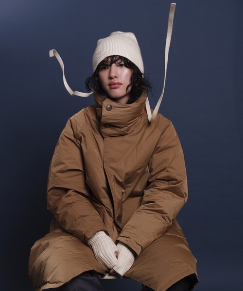 Firsthand（ファーストハンド）の「Firsthand/ファーストハンド リボンニットキャップ / ニット帽/リボンニットキャップ / ニット帽（ニットキャップ/ビーニー・レディース・オフホワイト/ベージュ/ブラック・ONE SIZE）」の22枚目の写真