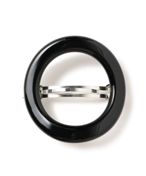 BEAMS BOY（ビームスボーイ）の「Jewel Casket / サークル バレッタ（バレッタ/ヘアクリップ・レディース・その他/ブラック/ネイビー・ONE SIZE）」の2枚目の写真