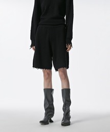 JNBY | Distressed Fluffy Knitted Shorts(その他パンツ)