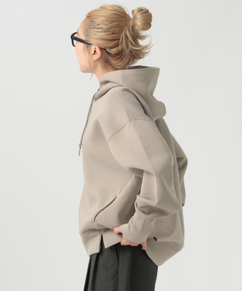 BAYFLOW（ベイフロー）の「【小さめサイズ】ダンボールパーカー（パーカー・レディース・オフホワイト/ブルー/モカ/チャコール・SMALL/MEDIUM）」の20枚目の写真