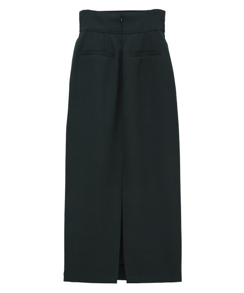 CLANE(クラネ)の「HIGH WAIST COCOON SKIRT(スカート・レディース・ブラック/アイボリー/グリーン・2/0/1)」の20枚目の写真