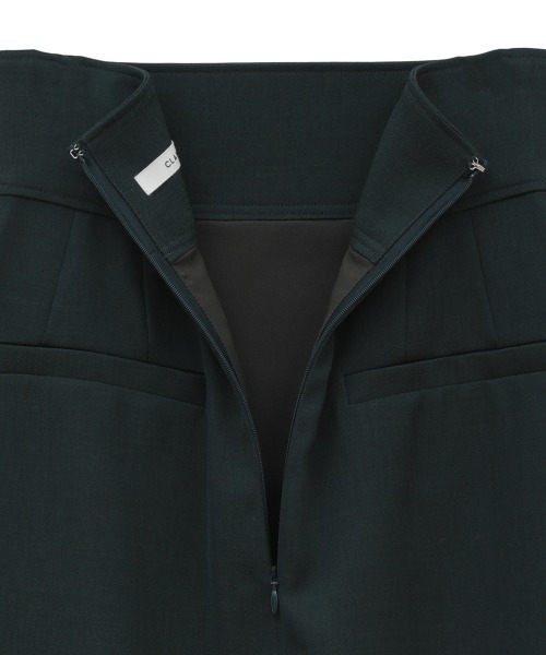 CLANE(クラネ)の「HIGH WAIST COCOON SKIRT(スカート・レディース・ブラック/アイボリー/グリーン・2/0/1)」の17枚目の写真