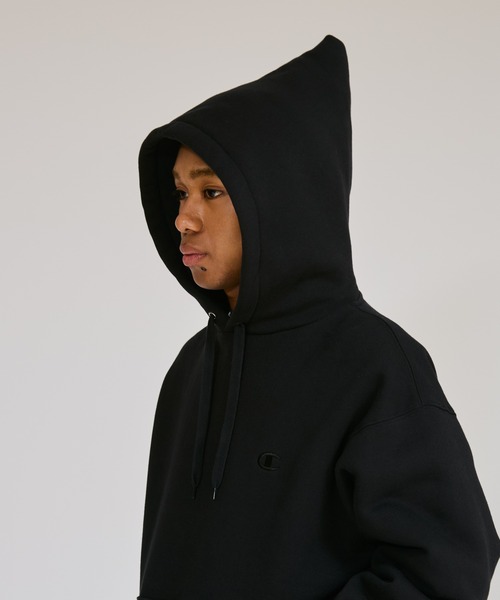Champion(チャンピオン)の「【Champion/チャンピオン】メンズ アクションスタイル フーデッドスウェットシャツ(パーカー・メンズ・ダークグリーン/グレー/バーガンディー/ネイビー/ブラック/オートミール/ダークブラウン・X-LARGE/LARGE/MEDIUM/SMALL/XX-LARGE)」の15枚目の写真