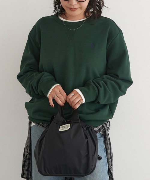 U.S. POLO ASSN.(ユーエスポロアッスン)の「【U.S. POLO ASSN.】新色追加 ダブルフェイスロイヤルスウェット メンズ、ウィメンズで着れるサイズ展開! セットアップパンツ&フーディジップパーカー展開あり(スウェット・レディース・ネイビー/ブラック/グレー/ホワイト/バーガンディー/グリーン/アッシュグレー/ピンク・S/M/L/XL/XS)」の15枚目の写真