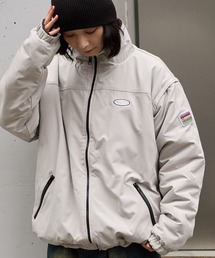 CODDERR（コーダー）の「【CODDERR】4WAY リバーシブル 袖脱着 スタンドネックボアブルゾン/ベスト（ブルゾン）」