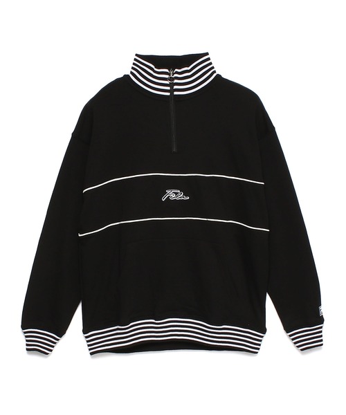 FILA(フィラ)の「【FILA】リブラインハーフ ZIP プルオーバー(スウェット・メンズ・ブラック/ブルー/カーキ・M/L/LL)」の16枚目の写真