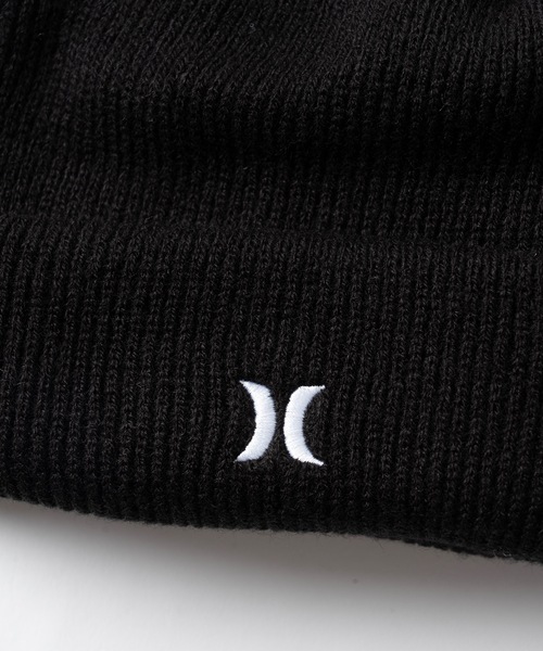 Hurley (ハーレー)の「【Hurley:ハーレー】M 2WAY OAO WATCH BEANIE ロゴビーニー ニットキャップ スキー スノボー(ニットキャップ/ビーニー・メンズ・ブラック/ブラック×ホワイト/ナチュラル・FREE)」の9枚目の写真