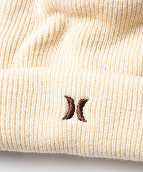 Hurley (ハーレー)の「【Hurley:ハーレー】M 2WAY OAO WATCH BEANIE ロゴビーニー ニットキャップ スキー スノボー(ニットキャップ/ビーニー・メンズ・ブラック/ブラック×ホワイト/ナチュラル・FREE)」の11枚目の写真