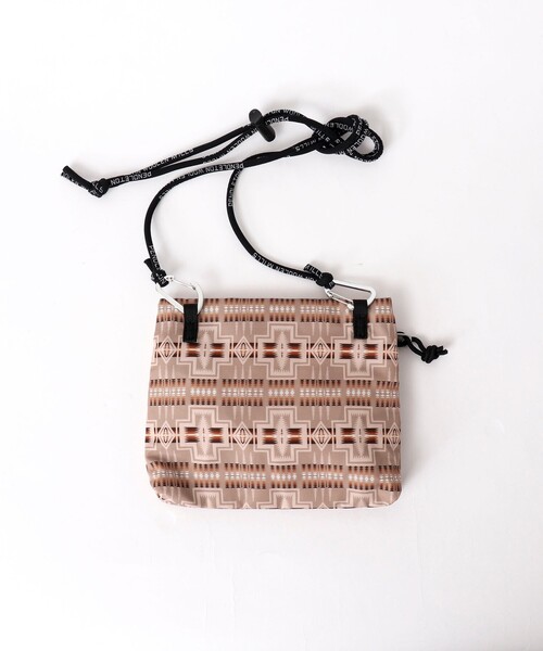 PENDLETON（ペンドルトン）の「【PENDLETON/ ペンドルトン】LOGOTAPE TOTE 233030（トートバッグ・メンズ・ブラック/ベージュ・FREE）」の12枚目の写真