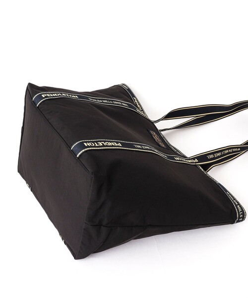 PENDLETON（ペンドルトン）の「【PENDLETON/ ペンドルトン】LOGOTAPE TOTE 233030（トートバッグ・メンズ・ブラック/ベージュ・FREE）」の19枚目の写真