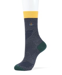 3D ジオメトリック ソックス【239157 841L】