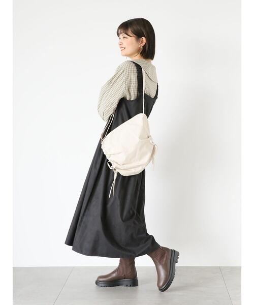 ehka sopo(エヘカソポ)の「チェックフラットカラーブラウス(シャツ/ブラウス・レディース・グレー/グリーン・F)」の21枚目の写真