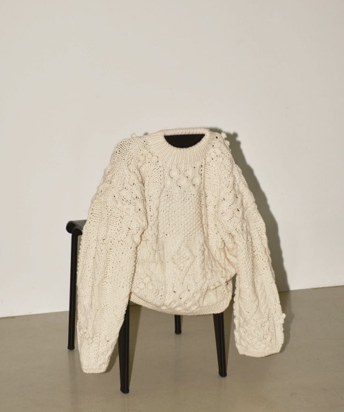 TODAYFUL（トゥデイフル）の「TODAYFUL　Pattern Hand Knit パターンハンドニット/12320526（ニット/セーター・レディース・キナリ・ONE SIZE）」の8枚目の写真