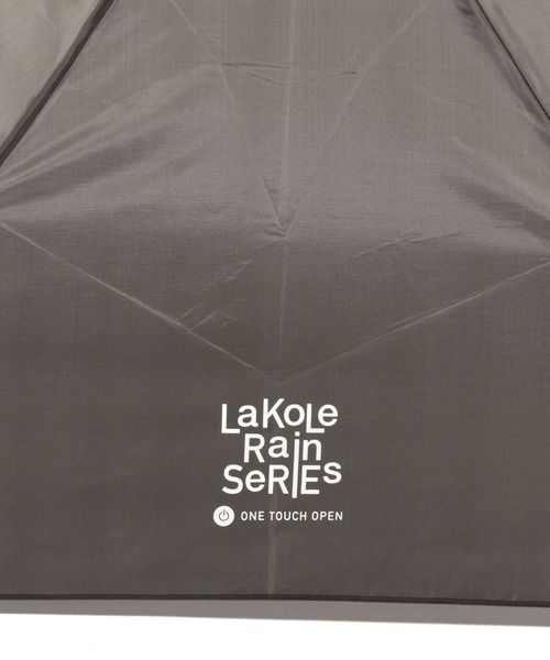 LAKOLE（ラコレ）の「自動開閉折り畳み傘 / 980234（折りたたみ傘・レディース・グレー/ブラック/アイボリー/グリーン・FREE）」の13枚目の写真