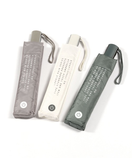 LAKOLE（ラコレ）の「自動開閉折り畳み傘 / 980234（折りたたみ傘・レディース・グレー/ブラック/アイボリー/グリーン・FREE）」の15枚目の写真